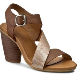 Sandały EMU AUSTRALIA - Dawn W11062 Brown. Pomarańczowe klapki damskie EMU Australia, bez wzorów, z zamszu, bez obcasa, na obcasie. W wyprzedaży za 379,00 zł.