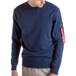 ALPHA INDUSTRIES RBF INLAY SWEATER > 196303435. Bluzy męskie Alpha Industries, xl, z aplikacjami, z bawełny, klasyczne, bez kołnierzyka, bez rękawów, bez kaptura. W wyprzedaży za 239,99 zł.