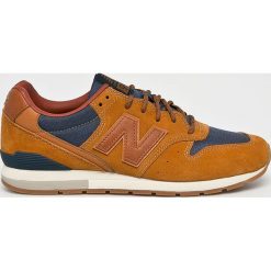New Balance - Buty MRL996MR. Brązowe halówki męskie marki New Balance, z materiału, na sznurówki. W wyprzedaży za 359,90 zł.