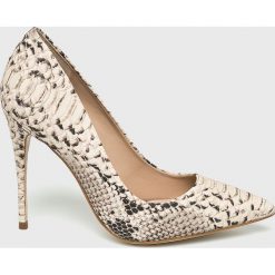 Steve Madden - Szpilki Daisie. Brązowe szpilki Steve Madden, bez wzorów, ze skóry, bez obcasa, na obcasie, bez zapięcia. W wyprzedaży za 319,90 zł.