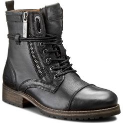 Botki PEPE JEANS - PLS50215 Black 999. Czarne botki damskie na obcasie Pepe Jeans, z jeansu. W wyprzedaży za 359,00 zł.