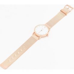 Zegarek - Złoty. Żółte zegarki damskie Cropp, złote. Za 49,99 zł.