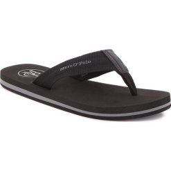 Japonki MARC O'POLO - 803 23691003 602 Black 990. Czarne japonki męskie marki Marc O'Polo, z materiału. W wyprzedaży za 119,00 zł.