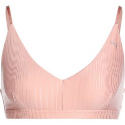 Biustonosze sportowe: Puma LONG LINE BRA Biustonosz sportowy peach beige