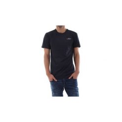 T-shirty z krótkim rękawem G-Star Raw D14361 2757 RODIS. Niebieskie t-shirty męskie G-Star RAW, s, bez wzorów, retro, bez kołnierzyka, krótkie. Za 91,96 zł.