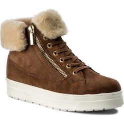 Botki CAPRICE - 9-26470-29 Cognac/White 330. Brązowe botki damskie skórzane Caprice. W wyprzedaży za 269,00 zł.
