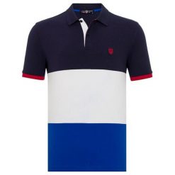 Jimmy Sanders Koszulka Polo Męska Xxl Ciemnoniebieska. Niebieskie koszulki męskie Jimmy Sanders, xxl, bez wzorów, bez rękawów. Za 159,00 zł.