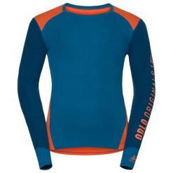 Odlo Koszulka tech. Odlo Shirt l/s crew neck WARM Revelstoke - 150652 - 150652/30366/XL. Niebieskie koszulki sportowe męskie Odlo, s. Za 147,74 zł.