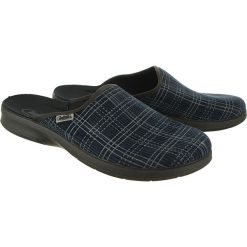 BEFADO 548M 010 LEON granatowy, kapcie męskie. Niebieskie kapcie męskie Befado. Za 42,90 zł.