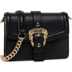 Torebka VERSACE JEANS COUTURE - E1VZABF6 71578 899. Czarne torebki klasyczne damskie Versace Jeans Couture, bez wzorów, z jeansu, wizytowe, bez dodatków. Za 779,00 zł.