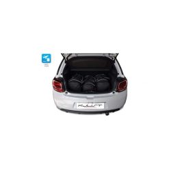 CITROEN DS3, 2009- TORBY DO BAGAŻNIKA 3 SZT KJUST - 7010010. Torby podróżne KJUST, bez wzorów, z kauczuku, klasyczne. Za 659,00 zł.