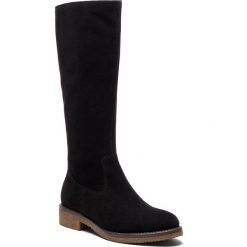 Oficerki SERGIO BARDI - Baselga FW127368918GM 801. Czarne kozaki damskie Sergio Bardi, ze skóry, przed kolano, na wysokim obcasie, na obcasie. Za 379,00 zł.