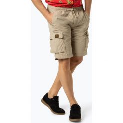 Aeronautica - Spodenki męskie, beżowy. Brązowe spodenki i szorty męskie marki Aeronautica, m, bez wzorów. Za 449,95 zł.