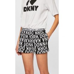 Dkny - Szorty piżamowe. Czarne piżamy damskie DKNY, s, bez wzorów, z elastanu, bez rękawów. W wyprzedaży za 149,90 zł.