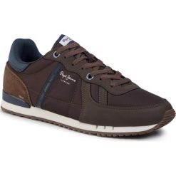 Sneakersy PEPE JEANS - Tinker Zero 19 PMS30579 Stag. Pomarańczowe sneakersy męskie Pepe Jeans, bez zapięcia. W wyprzedaży za 229,00 zł.