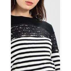 Swetry klasyczne damskie: Warehouse STRIPE JUMPER Sweter black/white