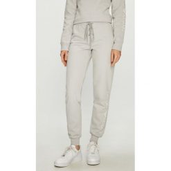 Emporio Armani - Spodnie. Szare spodnie damskie Emporio Armani, s, z elastanu. W wyprzedaży za 299,90 zł.