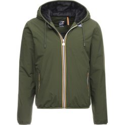 KWay JAQUES Kurtka przejściowa green/grey. Zielone kurtki męskie marki K-Way, xl, bez wzorów, z materiału. Za 839,00 zł.