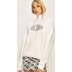 Local Heroes - Bluza Wihte. Białe bluzy damskie LOCAL HEROES, s, z aplikacjami, z bawełny, bez rękawów, bez kaptura. Za 249,90 zł.