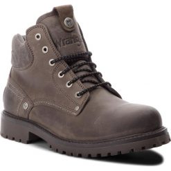 Trapery WRANGLER - Yuma WM182004 Dk. Grey 56. Szare buty zimowe męskie Wrangler, ze skóry. W wyprzedaży za 279,00 zł.