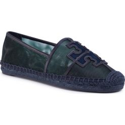 Espadryle TORY BURCH - Ines Espadrille Mesh 63592 Malachite/Perfect Navy/Perfect Navy 316. Niebieskie espadryle damskie Tory Burch, na co dzień, bez wzorów, ze skóry, bez obcasa, na płaskiej podeszwie, bez zapięcia. Za 1099,00 zł.