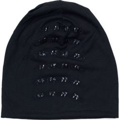 Czapka damska beanie Teatr życia czarna. Czarne czapki zimowe damskie Art of Polo. Za 32,73 zł.