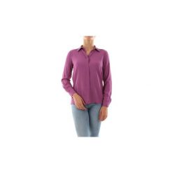 Koszule Kaos Collezioni LP1TZ050. Fioletowe koszule damskie Kaos Collezioni, bez wzorów, bez kołnierzyka, bez rękawów. Za 317,70 zł.