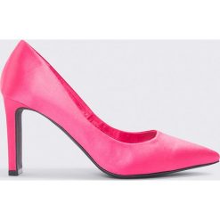 Buty ślubne damskie: NA-KD Shoes Czółenka w szpic na słupku – Pink