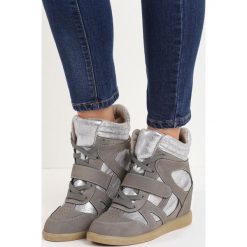 Sneakersy damskie: Szare Sneakersy Figurative