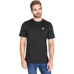 Adidas Originals Trefoil Essentials Koszulka Czarny. Czarne podkoszulki męskie s, z haftami, z bawełny. Za 111,95 zł.