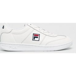 Fila - Buty Portland L Low. Białe buty sportowe męskie Fila, ze skóry, na sznurówki. W wyprzedaży za 239,90 zł.