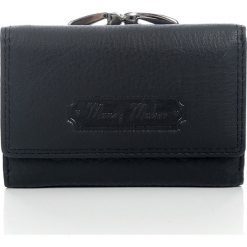 Czarny Portfel damski Money Maker skórzany z pudełkiem. Czarne portfele damskie Money Maker, ze skóry. Za 66,90 zł.