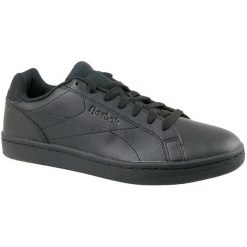 Reebok Royal Complete bd5473 44 Czarne. Czarne buty sportowe męskie marki Reebok, ze skóry, reebok royal. W wyprzedaży za 169,99 zł.
