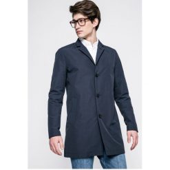 Selected - Płaszcz Steffen. Czarne płaszcze męskie marki Selected, xl, bez wzorów, z bawełny, bez kaptura. W wyprzedaży za 359,90 zł.