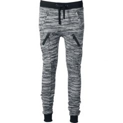 Urban Classics Ladies Fitted Melange Zip Sweatpants Spodnie dresowe damskie szary/czarny. Szare spodnie damskie marki Urban Classics, m, z dresówki. Za 144,90 zł.