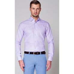 Koszula Różowa w Kratkę Anex. Różowe koszule męskie LANCERTO, na lato, m, w kratkę, z bawełny, eleganckie. W wyprzedaży za 139,90 zł.