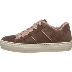 Skórzane sneakersy "Courtyard" w kolorze brązowym. Pomarańczowe trampki i tenisówki damskie Salamander, z materiału. W wyprzedaży za 199,95 zł.