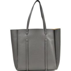 Torebka w kolorze szarym - (S)42 x (W)33 x (G)12 cm. Szare torebki klasyczne damskie Bestsellers bags, z materiału. W wyprzedaży za 299,95 zł.
