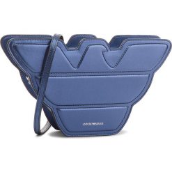 Torebka EMPORIO ARMANI - Y3B078 YDF8E 87890 Navy Blue/Black. Niebieskie torebki klasyczne damskie marki Emporio Armani, bez wzorów, ze skóry, wizytowe, bez dodatków. W wyprzedaży za 709,00 zł.