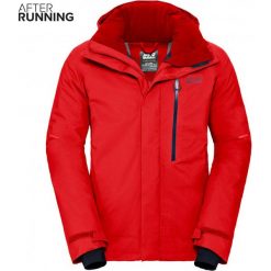Kurtka Jack Wolfskin Exolight Icy Jacket M Czerwona. Czerwone kurtki sportowe męskie JACKWOLFSKIN, na zimę, m, bez wzorów, z tkaniny, bez kaptura, outdoorowe. Za 899,99 zł.