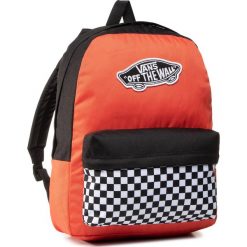 Plecak VANS - Realm Backpack VN0A3UI6ZKF1 Paprika/Checkerboard. Pomarańczowe plecaki męskie Vans, bez wzorów, z materiału, sportowe. Za 169,00 zł.