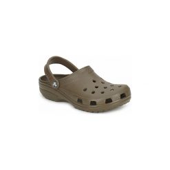 Chodaki Crocs CLASSIC CAYMAN. Pomarańczowe klapki damskie Crocs, bez wzorów, bez obcasa. Za 119,20 zł.