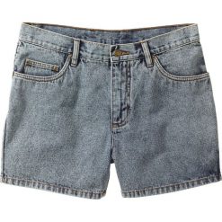 Szorty dżinsowe Regular Fit bonprix niebieski moon washed. Niebieskie spodenki i szorty męskie bonprix, m, z jeansu, klasyczne. Za 69,99 zł.