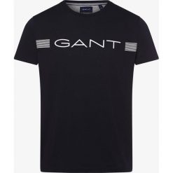 Gant - T-shirt męski, niebieski. Niebieskie t-shirty męskie GANT, m, z nadrukiem, sportowe, bez kołnierzyka. Za 179,95 zł.