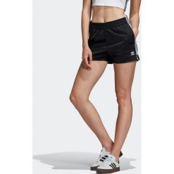 Spodenki adidas W 3Stripes Short (DH3197). Czarne szorty damskie marki Alpha Industries, z materiału. Za 81,89 zł.