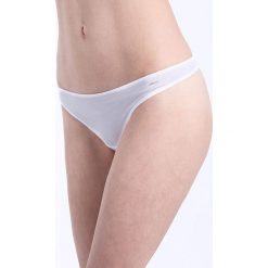 Atlantic - Stringi (2-Pack). Białe stringi damskie marki Atlantic, xs, z bawełny. W wyprzedaży za 15,90 zł.