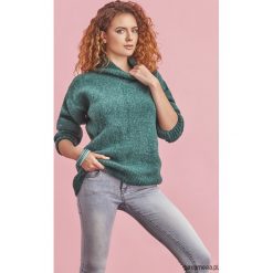 Sweter damski Fio Kama golf- Green. Zielone swetry damskie Pakamera, na zimę, bez wzorów, z długim rękawem, długie, bez kaptura. Za 187,00 zł.