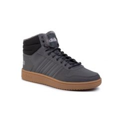 ADIDAS HOOPS 2.0 MID EE7373. Szare buty sportowe męskie Adidas, z materiału. Za 279,99 zł.