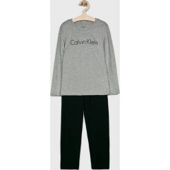 Calvin Klein Underwear - Piżama dziecięca 104-176 cm. Szare piżamy chłopięce Calvin Klein Underwear, bez wzorów, z bawełny, bez rękawów. W wyprzedaży za 199,90 zł.