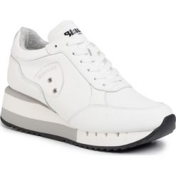 Sneakersy BLAUER - S0CHARLOTTE05/LEA White. Białe półbuty damskie Blauer, ze skóry. W wyprzedaży za 419,00 zł.